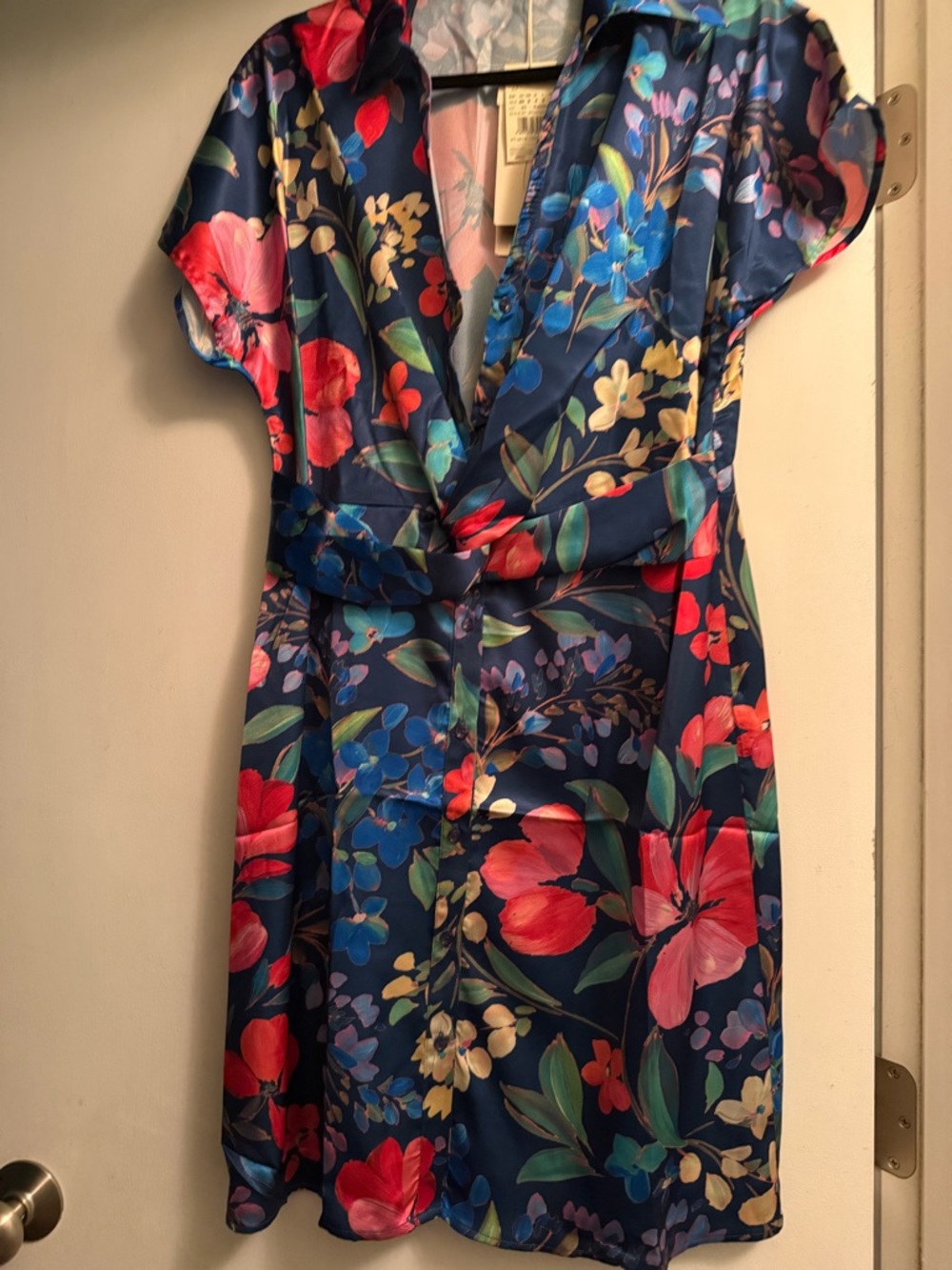 Gottex Stunning Garden Dream Floral Dress Medium NWT - Picture 3 of 7